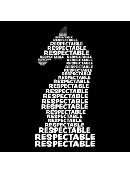 Ghoda Respectable (Black) - T-shirt